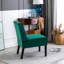 Fauteuil d'appoint en velours 2 pièces 2 pièces - Tissu doux pour salon, chambre à coucher, bureau 53 "-121109176