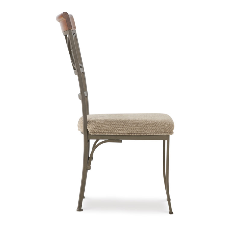 Chaise d'appoint rembourrée Ellefson
