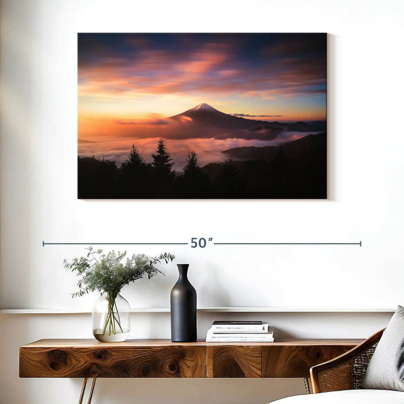Alvord Mount Fuji Cloudscape, 26" H x 39" W