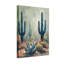 Plantes et fleurs, paysage de cactus du désert, reproduction d'art sur toile