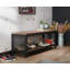 Cabrera Steel Storage Bench