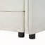 Canapé modulaire surdimensionné à assise profonde et modulaire avec repose-pieds mobile-296553942