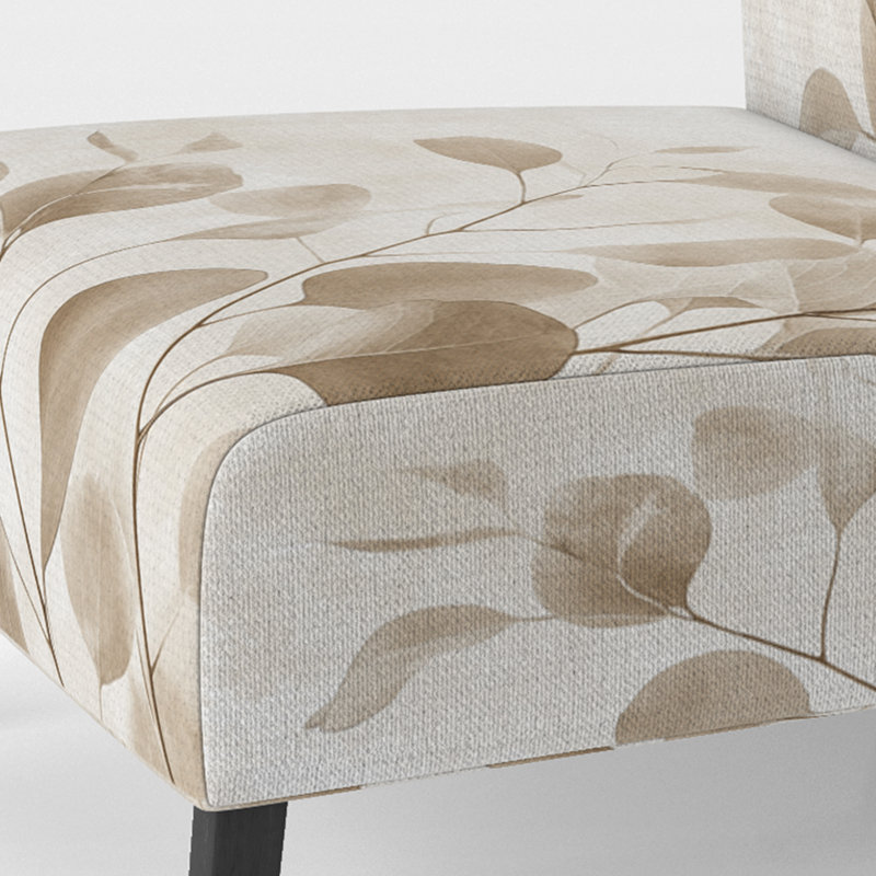 Fauteuil de chambre Eucalyptus rembourré - Fauteuil de chambre Neutre Eucalyptus Calm II, Slipper Armless