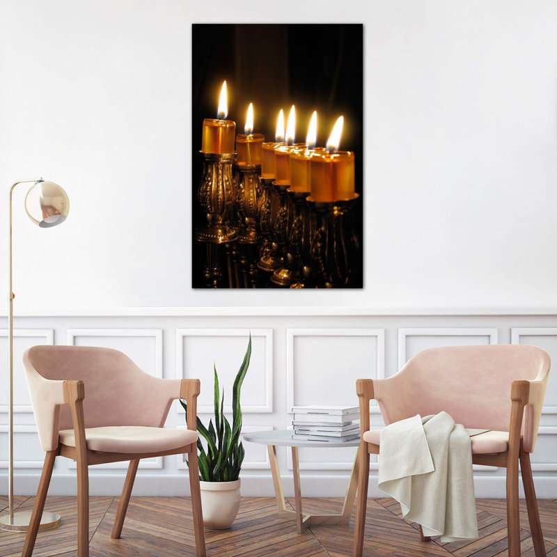 1 Piece Wall Art on Canvas, 101.6 cm H x 66.04 cm W, Brown Framed