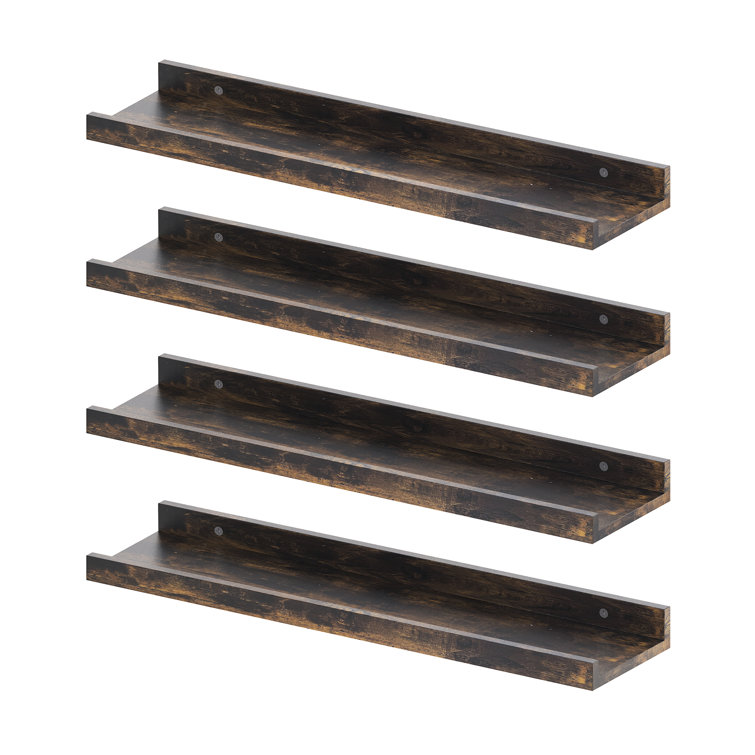 4 Piece Floating Shelf