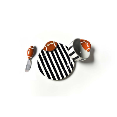Ensemble de bols et d'épandeurs de football