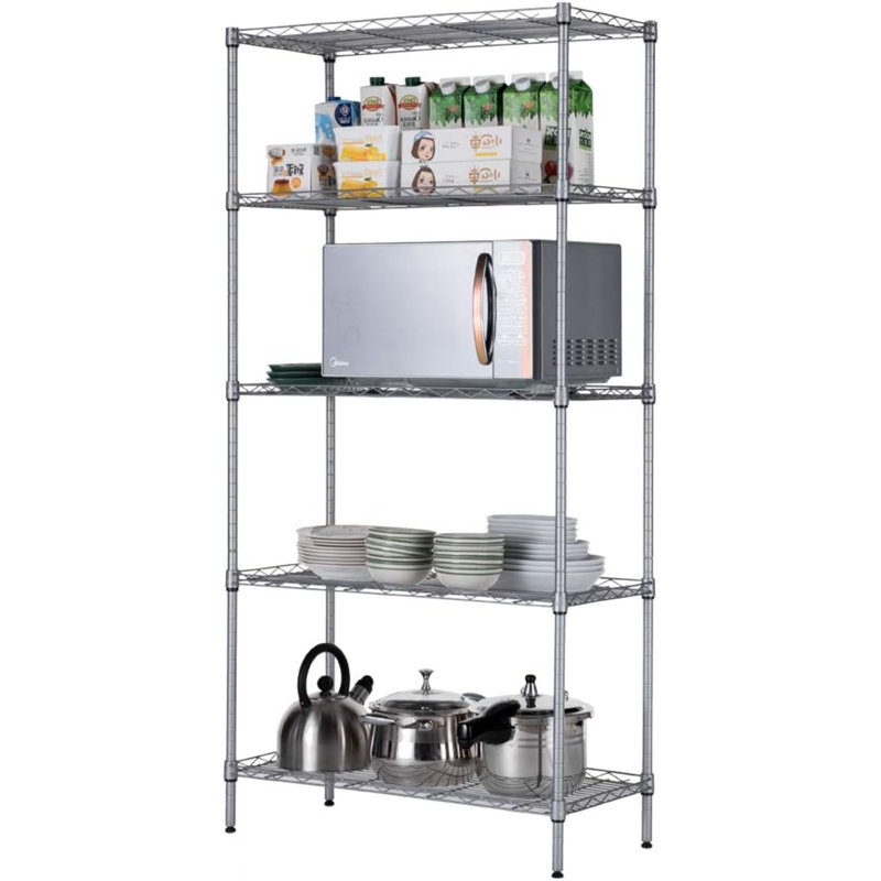 Suzi 23.2'' W Steel Shelving Unit