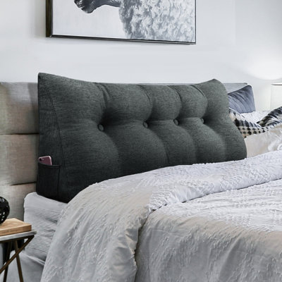 180cm Curved Headboard Pillow