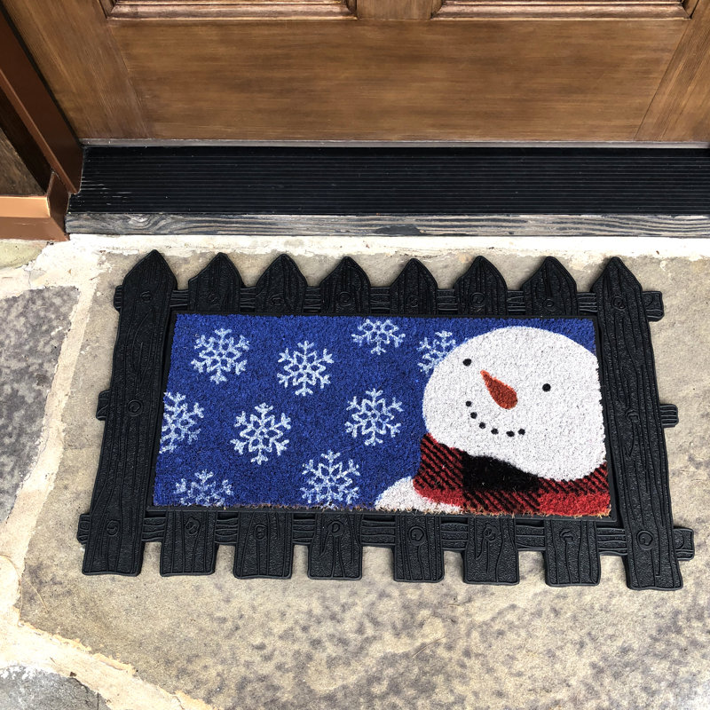 Tapis d'entrée extérieur 22,75 po x 10,75 po Fiorinda