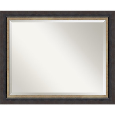 Earnice Solid Wood Wall Mirror