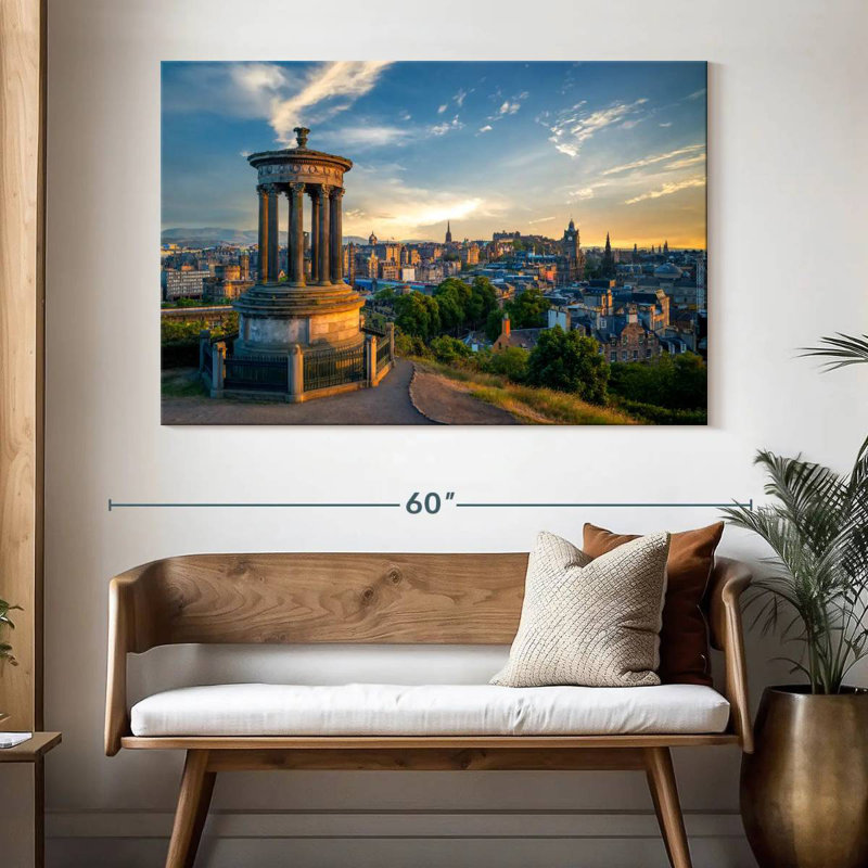 Lilie Edinburgh de Calton Hill, H 34 po x l 51 po