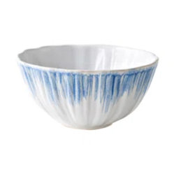 Viva by Vietri White Bari Handmade Stoneware Cereal Bowl