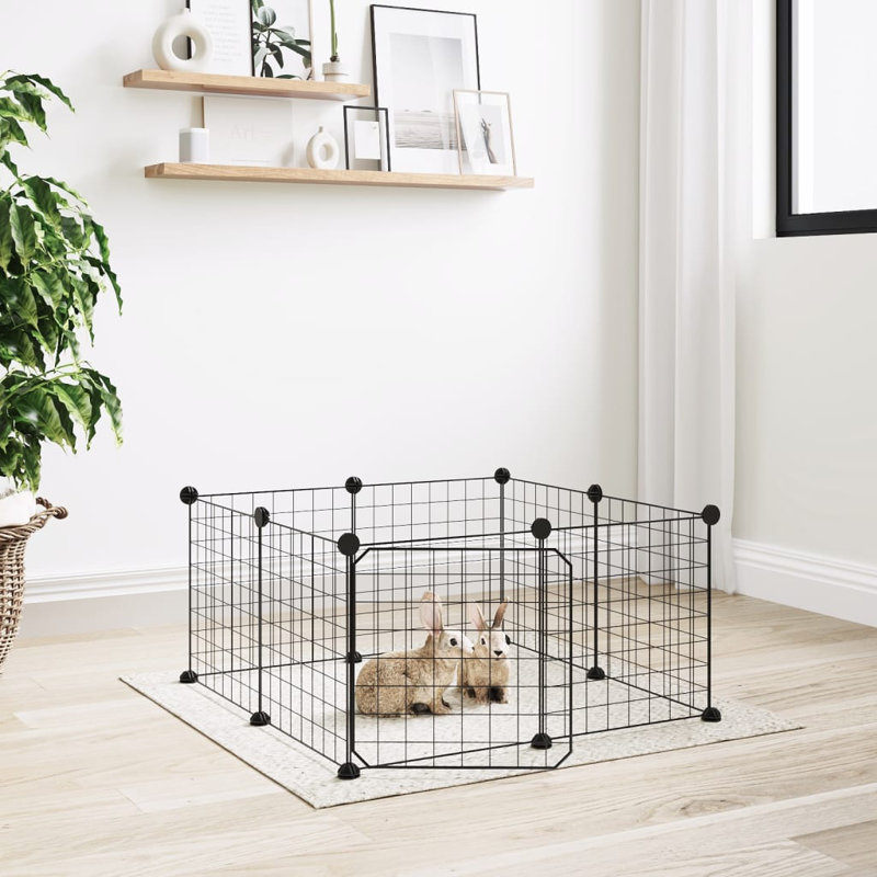 Cunningham Weather Resistant Rabbit Playpen, 35 x 70 x 70 cm