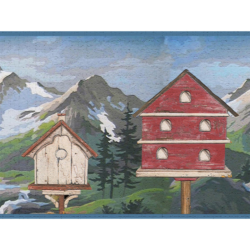 Bordure de papier peint à peindre L 15 pi x l 7 po Amareah