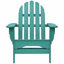 Chaise Adirondack pliante en plastique Leighton-54930192
