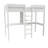 Uno Highsleeper with Integrated Desk and Shelving