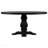 Black Round Dining Table