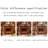 Walnut Solid Wood Electric Fireplace