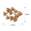 Accessoire mural décoratif en métal peint à la main, 22,8 po x 32,7 po | 100% métal, épaisseur: 0,06 pouce | Variations de couleurs uniques, montage mural facile | Parfait pour la décoration intérieure et les amateurs d'art, élégant et durable