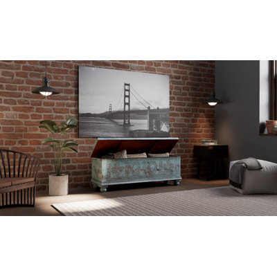 Aarohi Bonney Carved Storage Bench