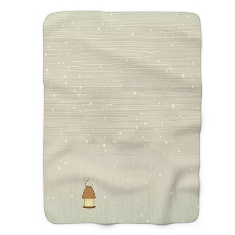 Couverture 1 pièce Snuggly Winter, Grand lit
