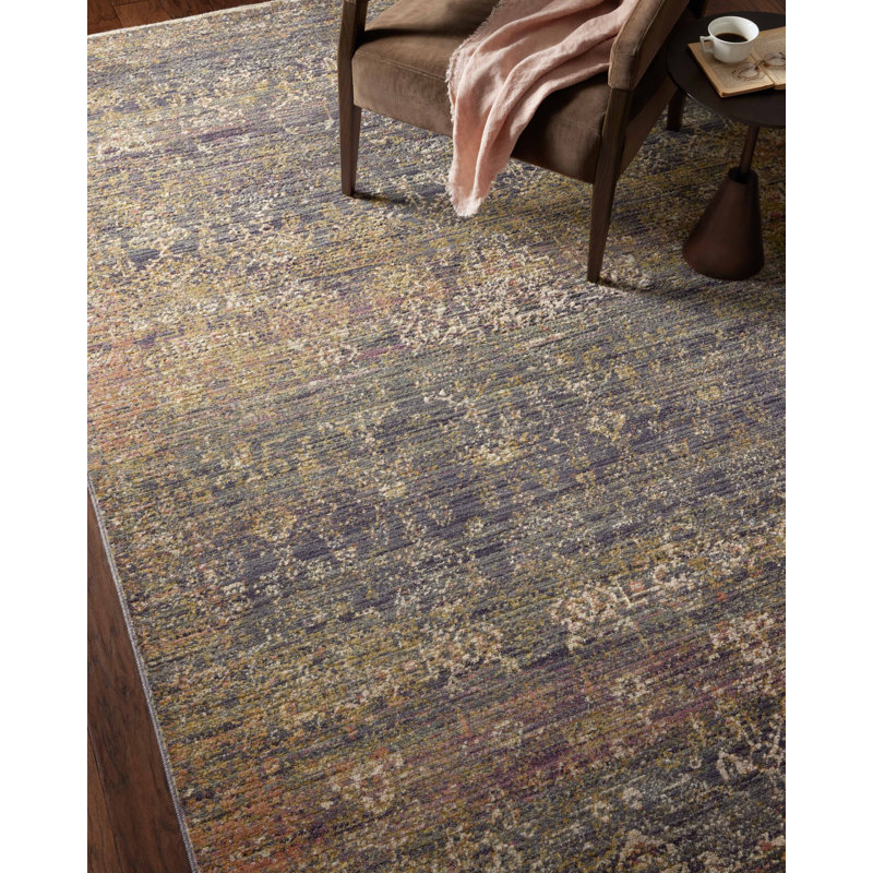 Bradbury Black and Brown Synthetic 9' x 12' Area Rug