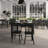 Solid Wood Commercial Grade Dining Table with Turned Legs-492009500-507436987
