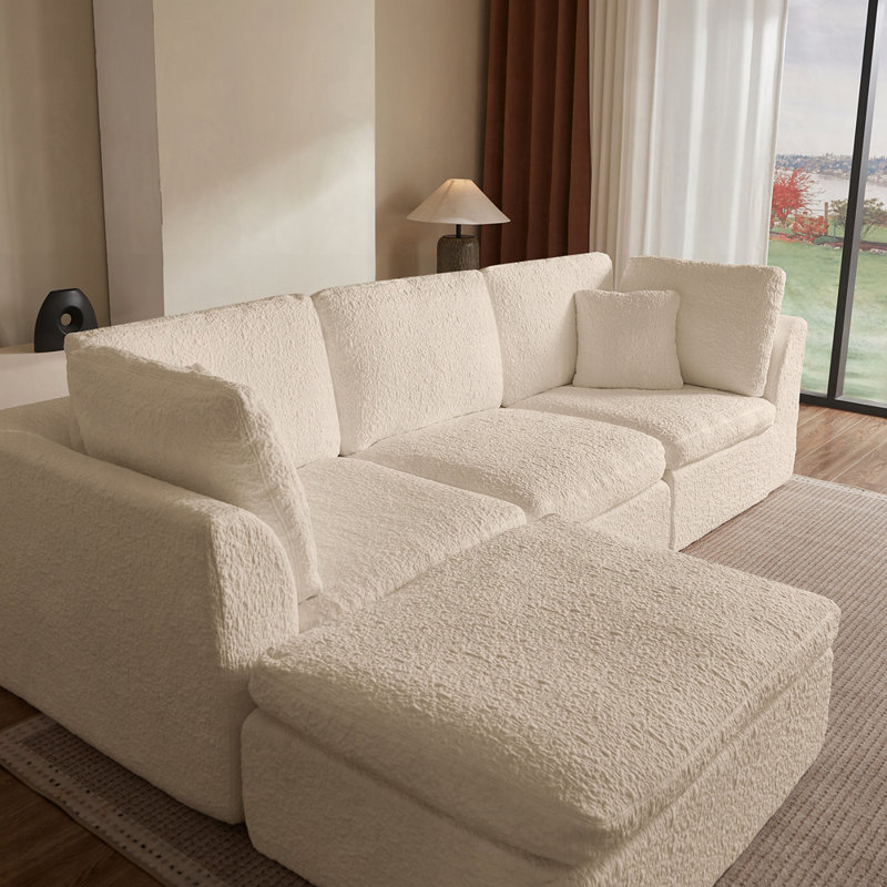 Canapé modulaire 3 places 3 places, Beige