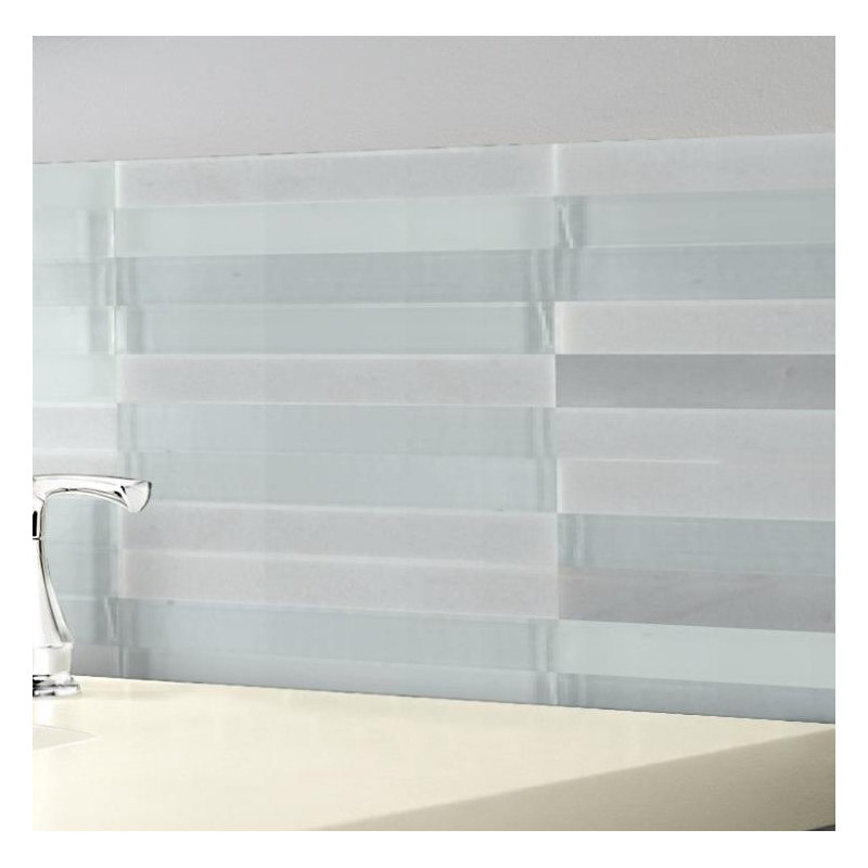 Illumina S&Gb Flare 12 in. x 12 in. Glossy Glass Wall Tile (10.56 sq. ft./Case), Flare