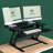 Tamara Adjustable Metal Base Standing Desk Converter-1295838680