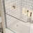 Bath Tub Pivot Shower Screen-112984368