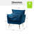 Toulouse Upholstered Armchair-602168933