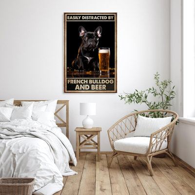 " French Bulldog And Beer 1 "