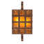 Rustic Lodge 2 - Light Flush Mounted Sconce