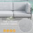 Ezzo 6 - Person Patio Conversation Set with Cushions-1486244577