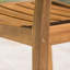 Ensemble de 2 chaises de salle à manger STAMFORD, fauteuil de patio en bois d'acacia, pour cour, bord de piscine, jardin, teck-375666099