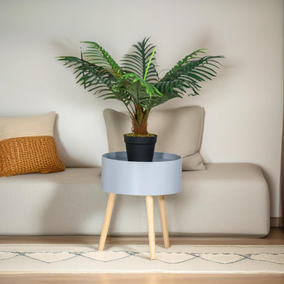 60cm Faux Palm Plant in Freestanding