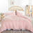 Fluffy Comforter Set 7 Pieces-Bedding Set for All Seasons Soft Comforter With Fitted Sheet, Flat Sheet, Pillow Shams, Pillowcases-117185760-117185764
