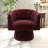 Ghinita Velvet Swivel Barrel Chair-973432872