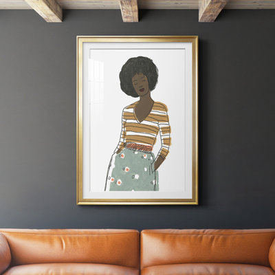 Fashion Vignette II par - impression sur
