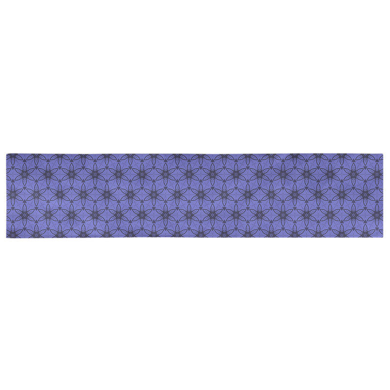 Mcguigan Ornate Table Runner, 72" x 16", Blue/Black