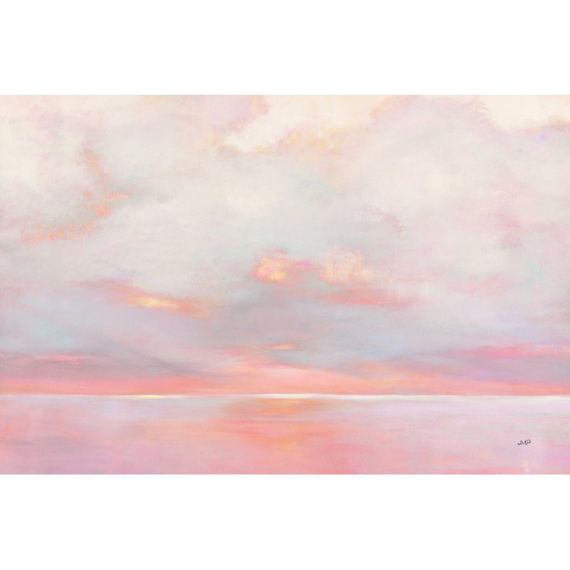 " Glint On The Horizon " by Julia Purinton Painting Print, 32" H x 48" W