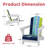 High Density Polyethylene Mini Foldable Adirondack Chair-2013474491