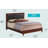 Elegant Cherry Full Bed With Transitional Style