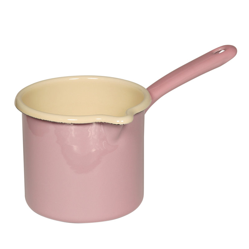 Enamel Saucier, Pink, 1 L