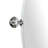 Aura 20'' W X 30'' H Chrome Metal Framed Oval Pivoting Bathroom Mirror, Tilting Oval Vanity Mirror for Wall, Vertical Hanging-68333618