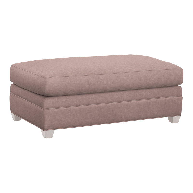 Repose-pieds American Bungalow Nicholas, Perigold Montage Rouge, Gris colombe