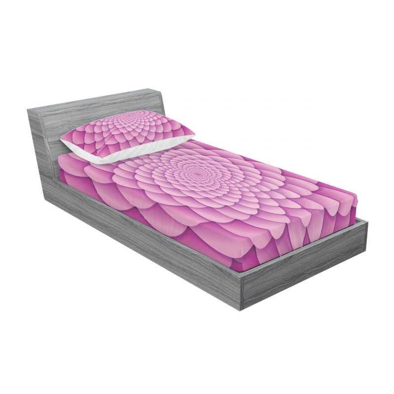 Microfiber Fitted Sheet, Twin XL Fitted Sheet with 1 Pillowcase