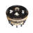 Annamary Mother Of Pearl Coffee Table With  Nesting Stools