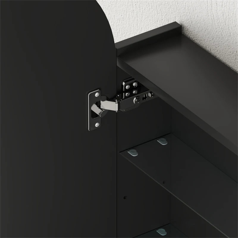 40mm W 80mm H Wall Mounted Required Medicine Cabinet Mirror